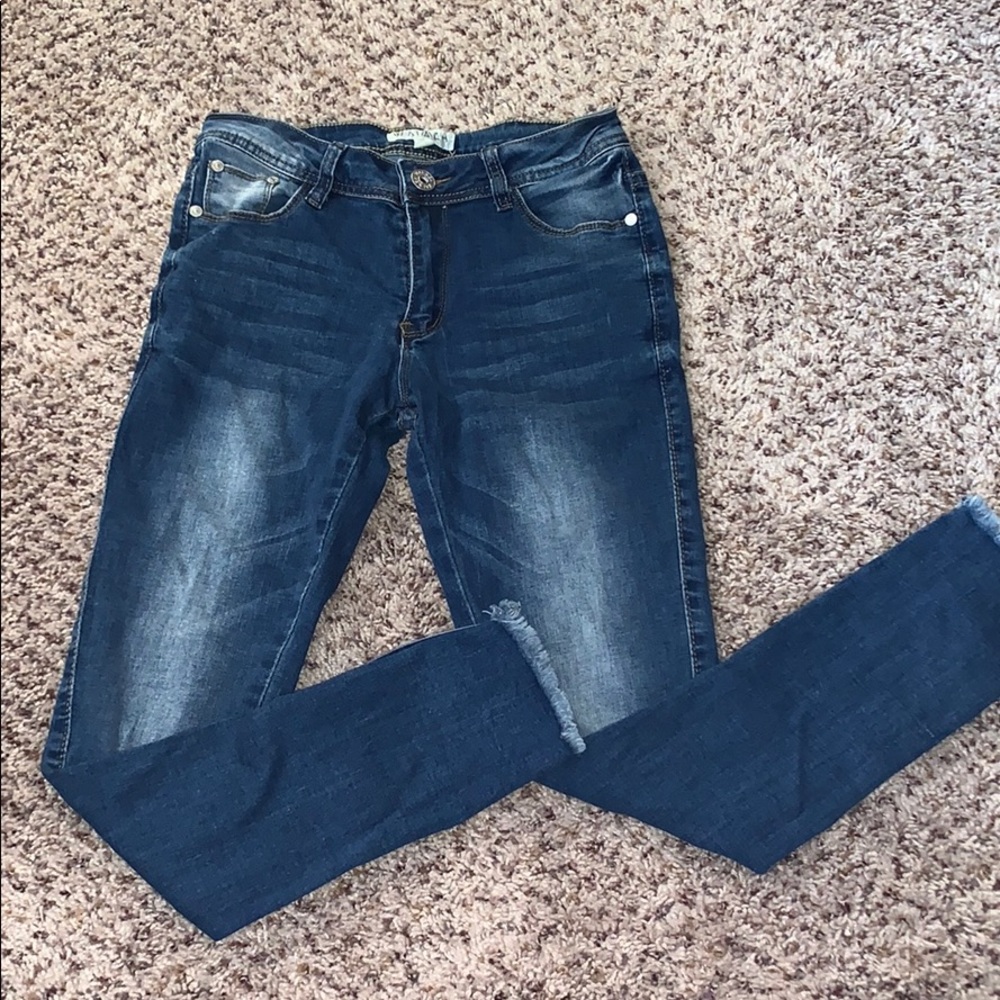 Ankle Zip Jeans